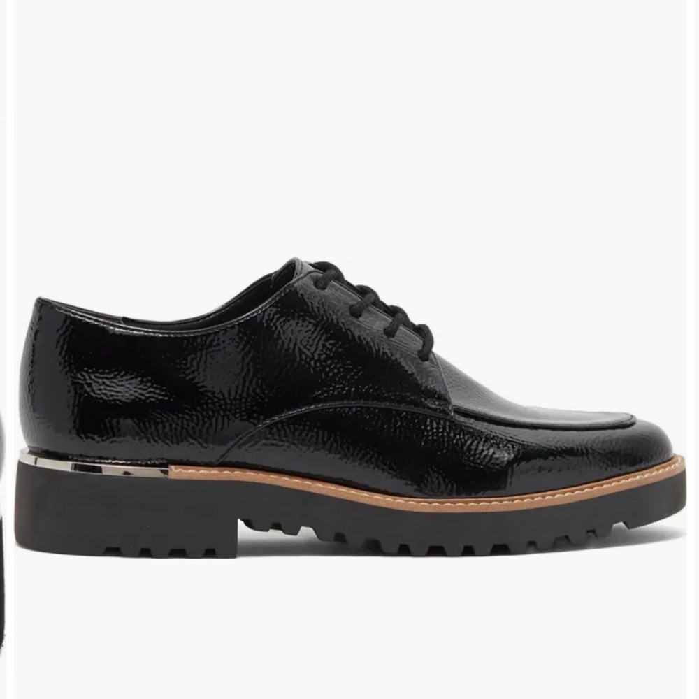 Black Patent Leather Women's Loafers